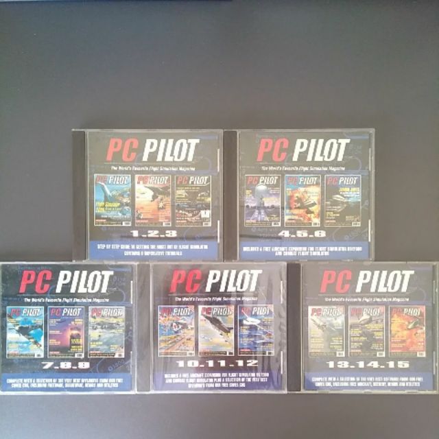 PC Pilot Magazine Digital Version 5 CD set Issue #1 to #15 | Shopee ...