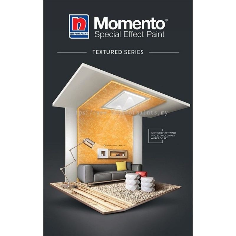 Nippon Paint Momento Textured Series Shopee Malaysia