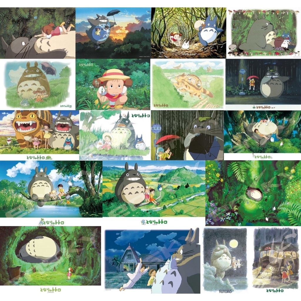 Studio Ghibli Totoro Design 300 Pieces Jigsaw Puzzle Finished Size