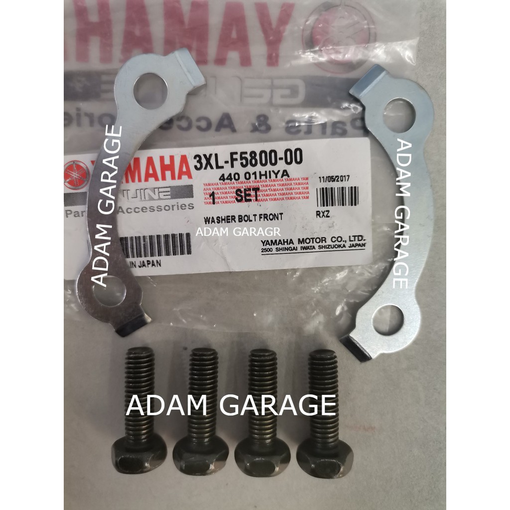 Yamaha Rxz Bolt Disk Rxz + Washer Disk | Shopee Malaysia