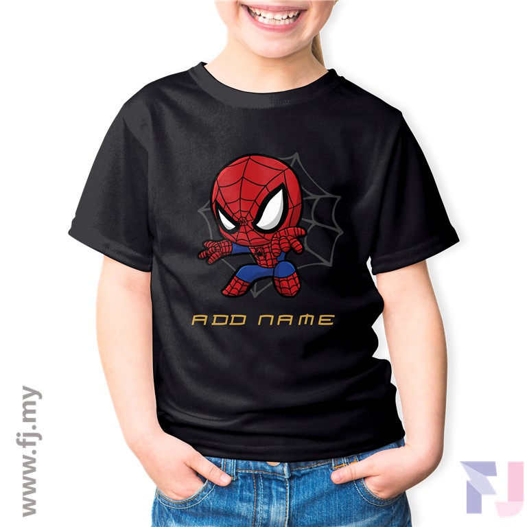 Spiderman Baby Kids Rompers T Shirt Custom