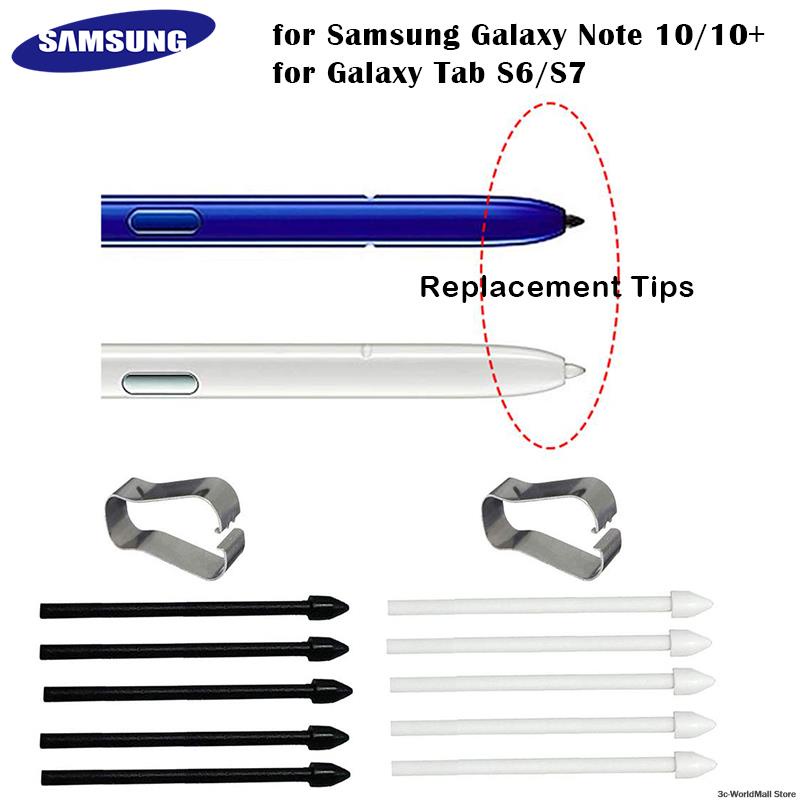 5 Piece nibs Samsung Galaxy S Pen Tips for S21 Ultra S7 FE Tab S6 Lite S7 S7+ S22 Ultra 5G