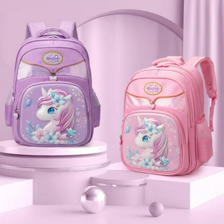 Unicorn 3D Embossed GLITTER Elementary School Children s School Backpack Waterproof Bag Girls Backpack ORIGINAL BLINGBERRY Girls Birthday Gift Shopee Malaysia