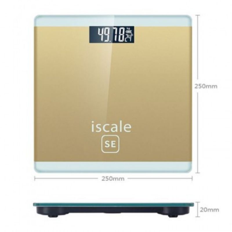 Iscale SE Digital Body Scale High Accuracy Weight Scale - R649 | Shopee ...