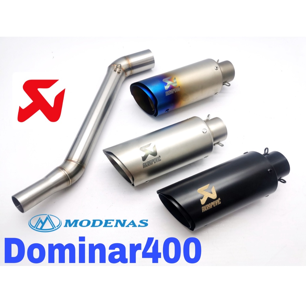 Akrapovic exhaust for on sale dominar 400