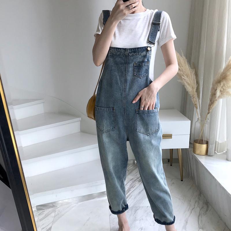 Korean Jumpsuit Casual Romper Womens Autumn Summer New