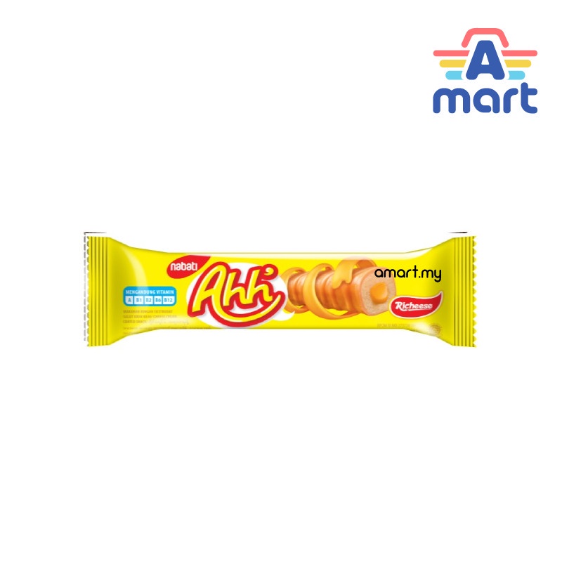 [ready Stock]richeese Nabati Ahh Richoco Ahh Triple Cheese Cheese Cream Wafer Cheese Wafer Rolls