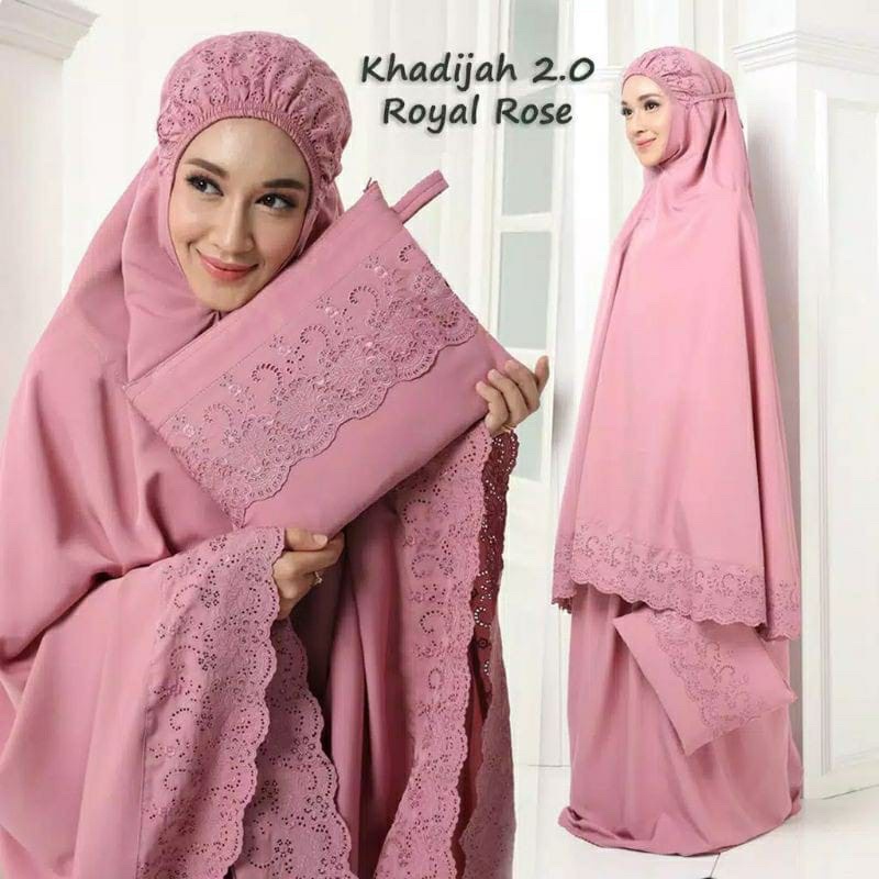 Telekung Khadijah Pasteleena Free Bag | Shopee Malaysia