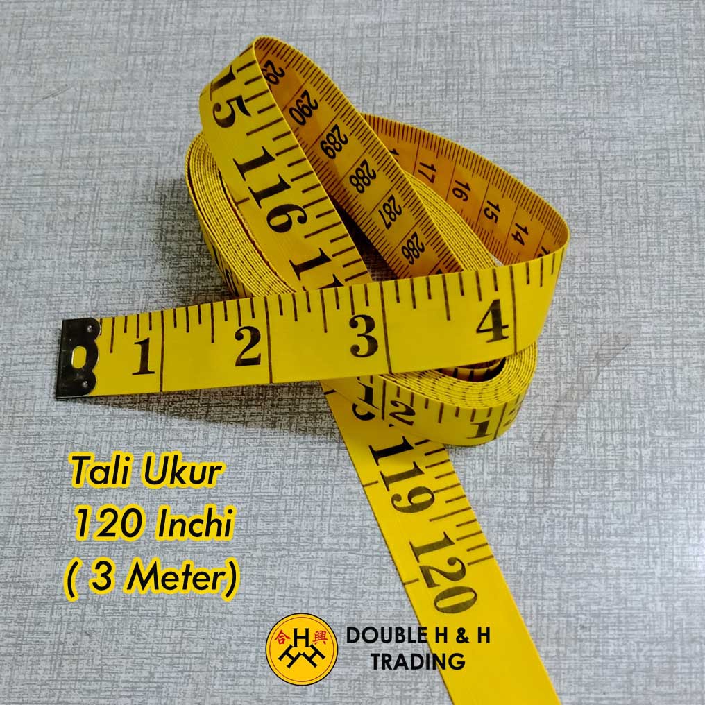 Tali Ukur / Messuring Tape 120 Inchi (3 Meter) | Shopee Malaysia