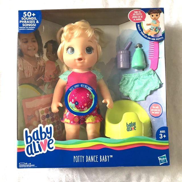 Potty dance baby alive on sale