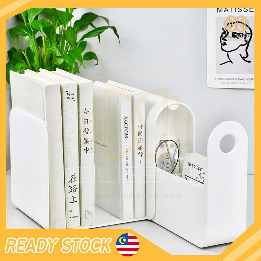 【D267 READY STOCK】Creative Bookend Stand With Drawer Multipurpose