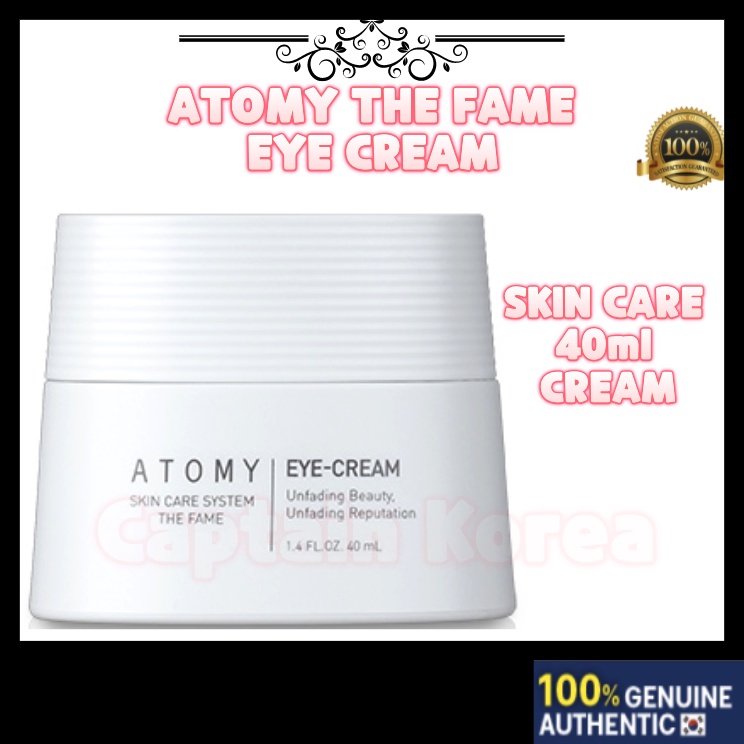 [Atomy the fame] EYE CREAM eyecream 40ml, Skincare Kbeauty Covers skin
