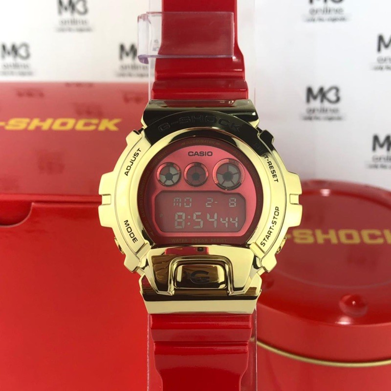 Casio G Shock Limited Edition Chinese New Year Red Gold OX year Series GM 5600CX GM 6900CX
