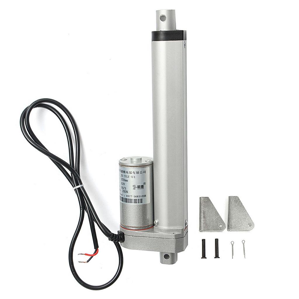 DC 12V IP54 1500N Max Linear Actuator Linear Motor Moving Distance ...