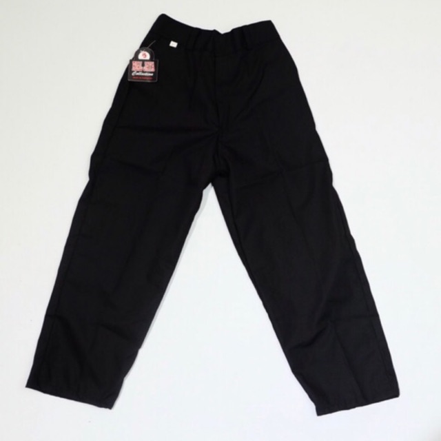 HITAM Elementary School Long Black Pants School Uniform Shopee Malaysia