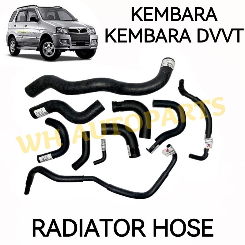RADIATOR HOSE SET PERODUA KEMBARA / KEMBARA DVVT Shopee Malaysia