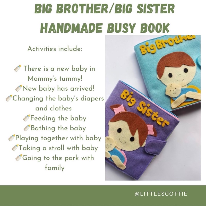 Baby's big busy store book