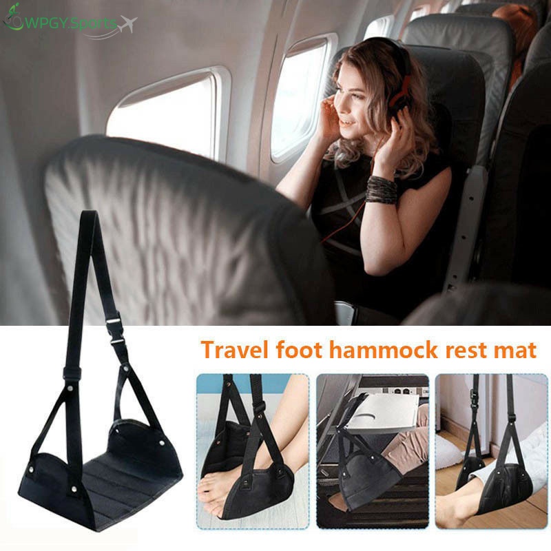 Poggiapiedi Da Viaggio Per Aereo In Memory Foam - Alza Gambe Portatile Per Volo, Auto E Ufficio - Riduce Gonfiore E Dolori