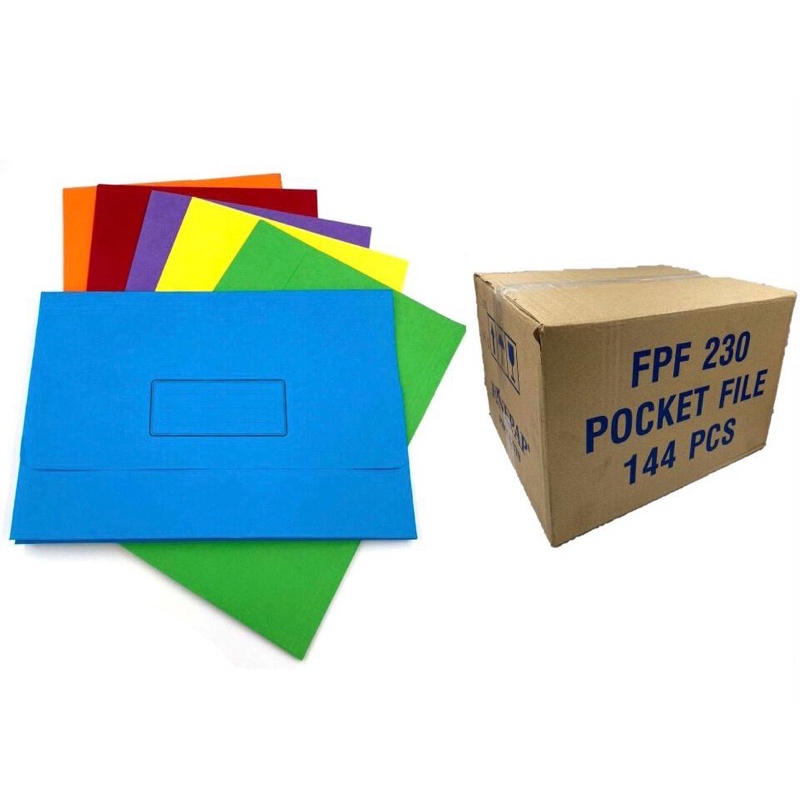 DEEP COLOUR POCKET FILE | Shopee Malaysia