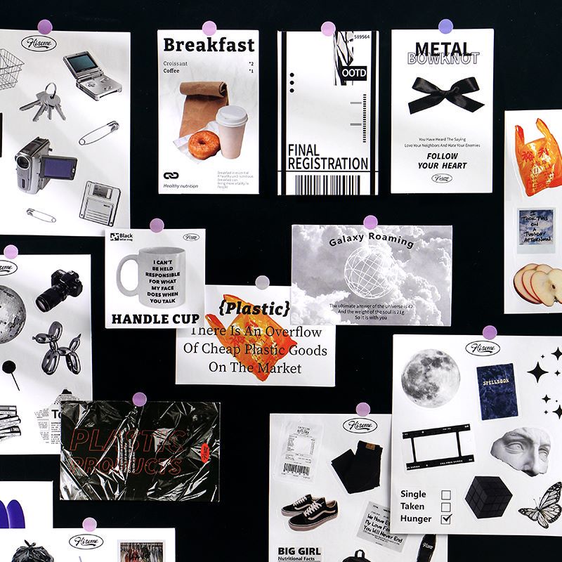 10Sheets Moment Archive Series Vintage Collection Sticker Decorative ...