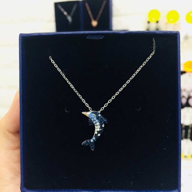 Swarovski dolphin necklace hot sale