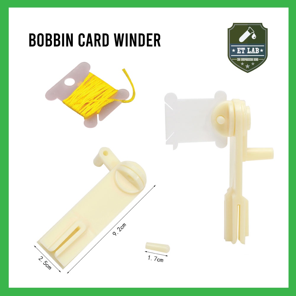 Embroidery Cross stitch Thread Floss Bobbin winder roller Threading