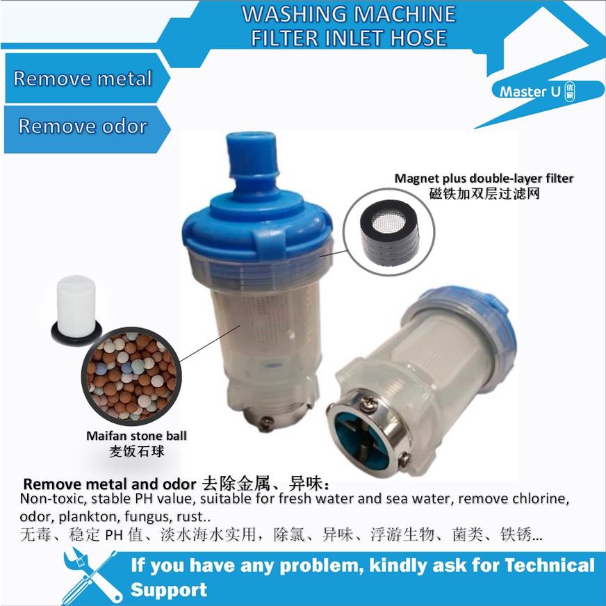 WASHING MACHINE INLET HOSE SPECIAL FILTER WATER FAUCET | Shopee Malaysia