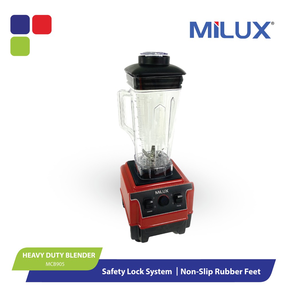 Milux 2L Heavy Duty Commercial Blender (1200W)