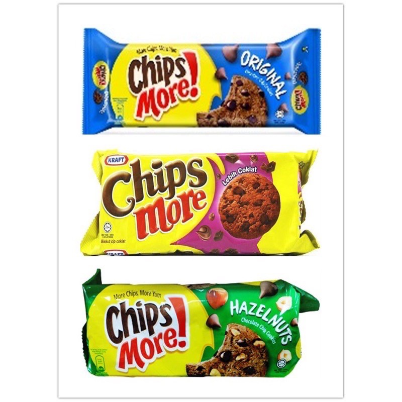 Chipsmore Chocolate Chip Cookies 163g | Shopee Malaysia