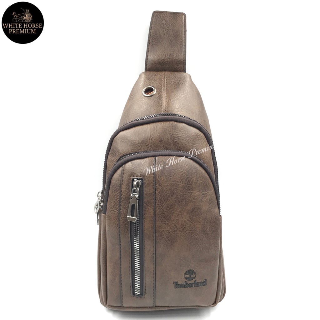 Timberland men's shoulder on sale bag