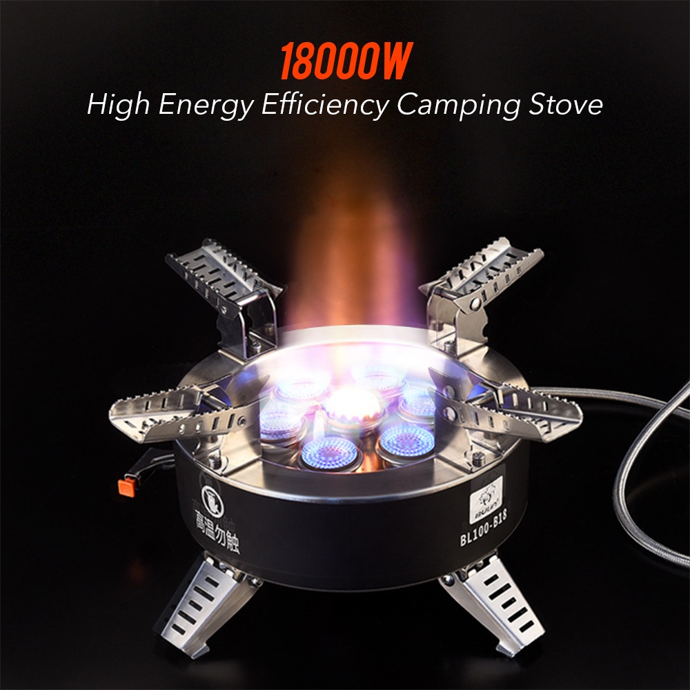 Xjos BULIN 18000W Highpower Camping Stove with Piezo Sevencore Gas