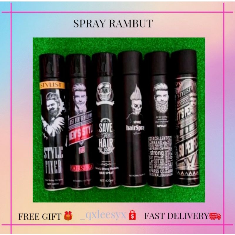 SPRAY RAMBUT LELAKI 💯 Shopee Malaysia