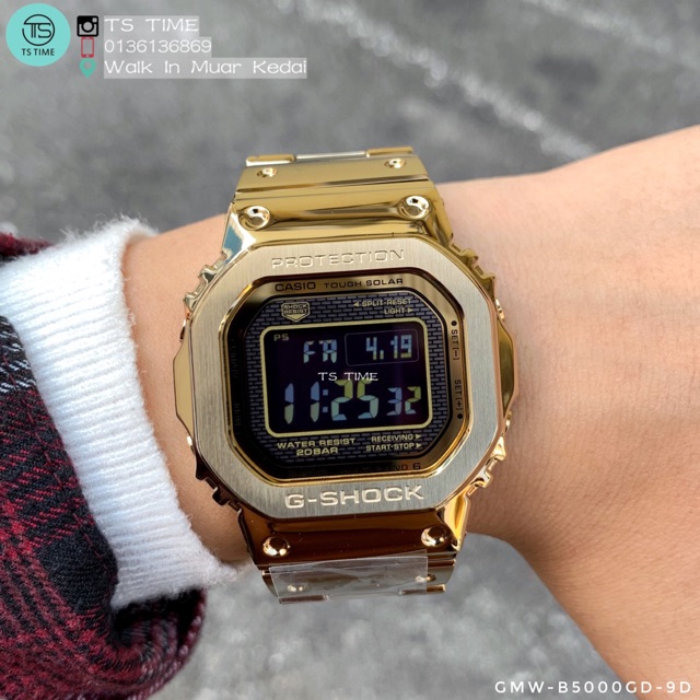 35th anniversary on sale g shock gold