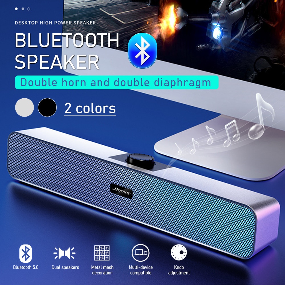 Malaysia Stock Powerful Computer Speaker Bar Stereo Subwoofer Bass