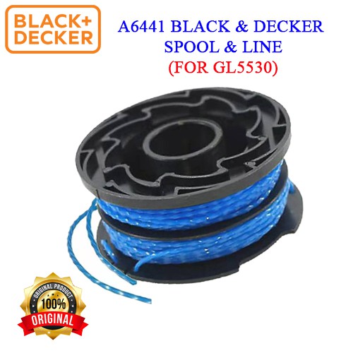 BLACK & DECKER 3PCS A6441 90567223 Grass Trimmer Spool & Line For GL5530