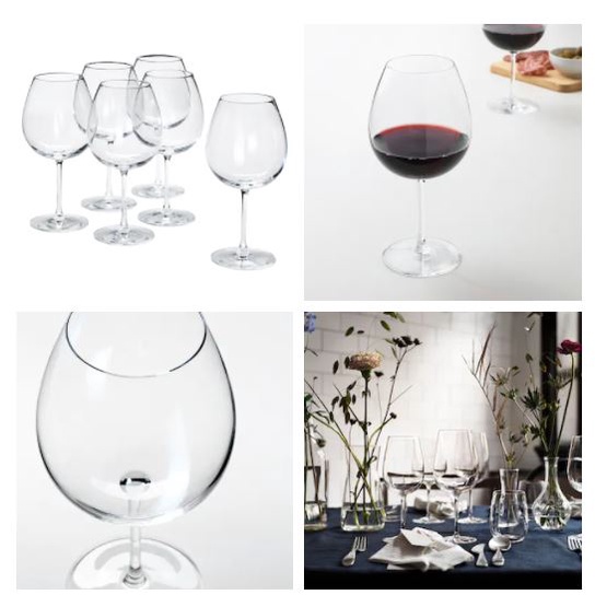 STORSINT Wine glass, clear glass - IKEA