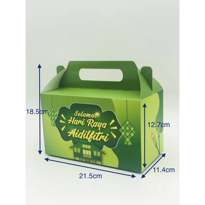 Raya Gift Box / Hari Raya Box - 1pc (READY STOCK in Malaysia) | Shopee ...
