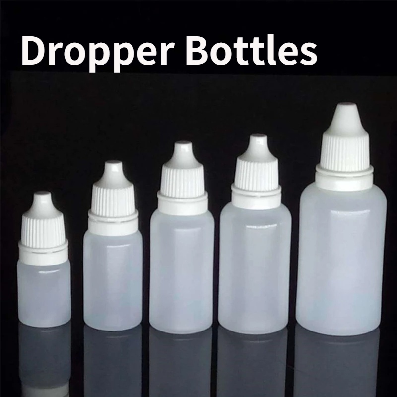 5/10/15/20/30/50 ML Empty Extrudable Refillable Eye Care Drop Bottles ...