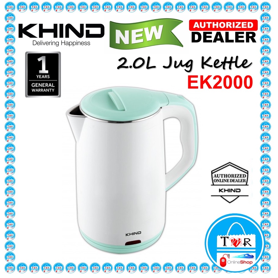 Khind L Electric Jug Kettle Ek Ek Aiwa Aw Sjk L Midea Milux Toshiba