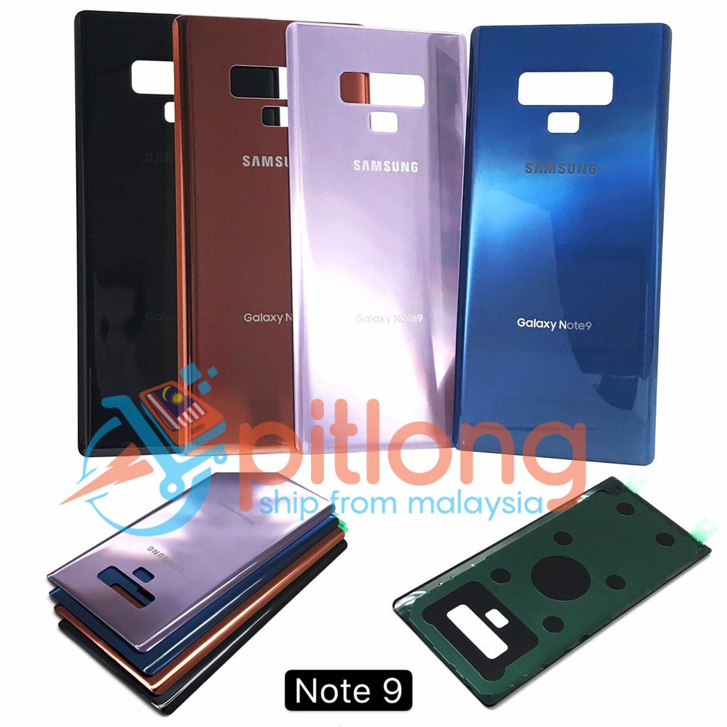 Samsung Galaxy Note 9 N960F Premium Battery Cover Back Door Back ...