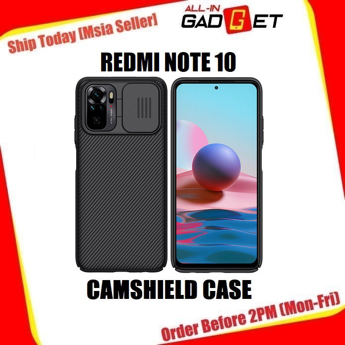 Redmi Note 10 / Note 10 Pro Original Nillkin CamShield Case Back Hard