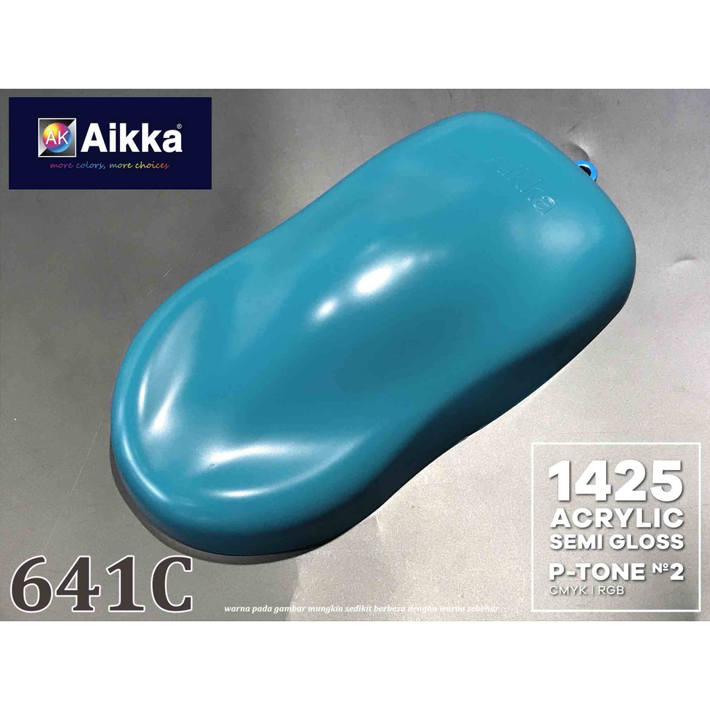 AIKKA Paint PANTONE Colour 641C / 1425 ACRYLIC SEMI GLOSS PAINT ...