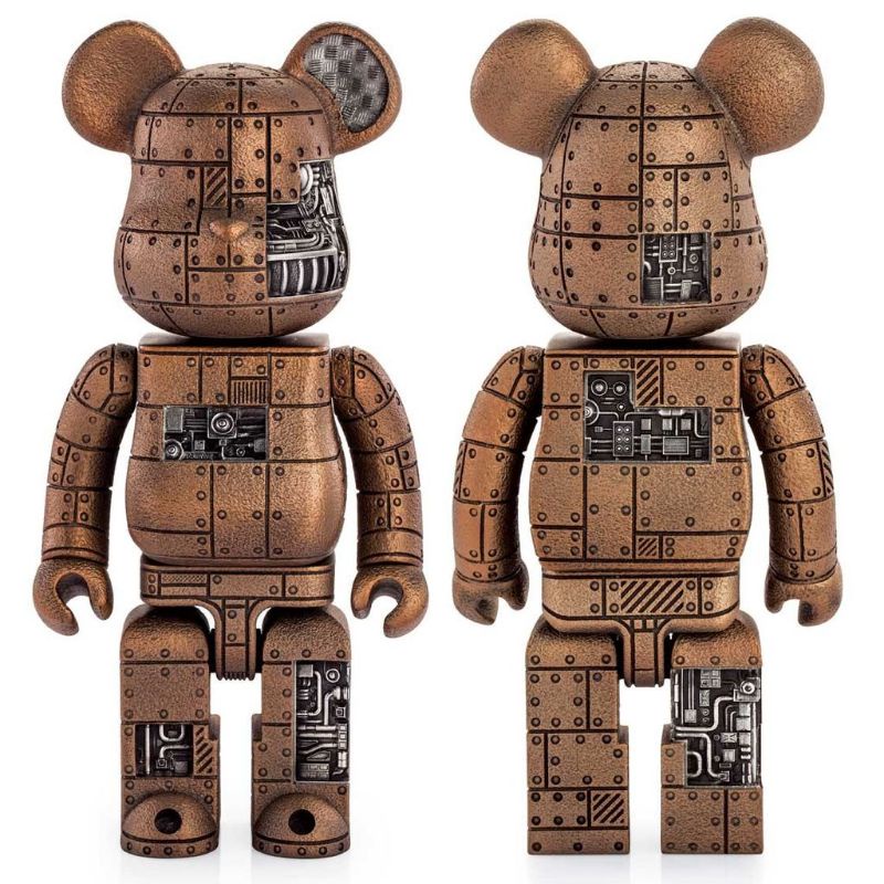 Medicom Be@rBrick BearBrick Royal Selangor Special Edition Steampunk 400％