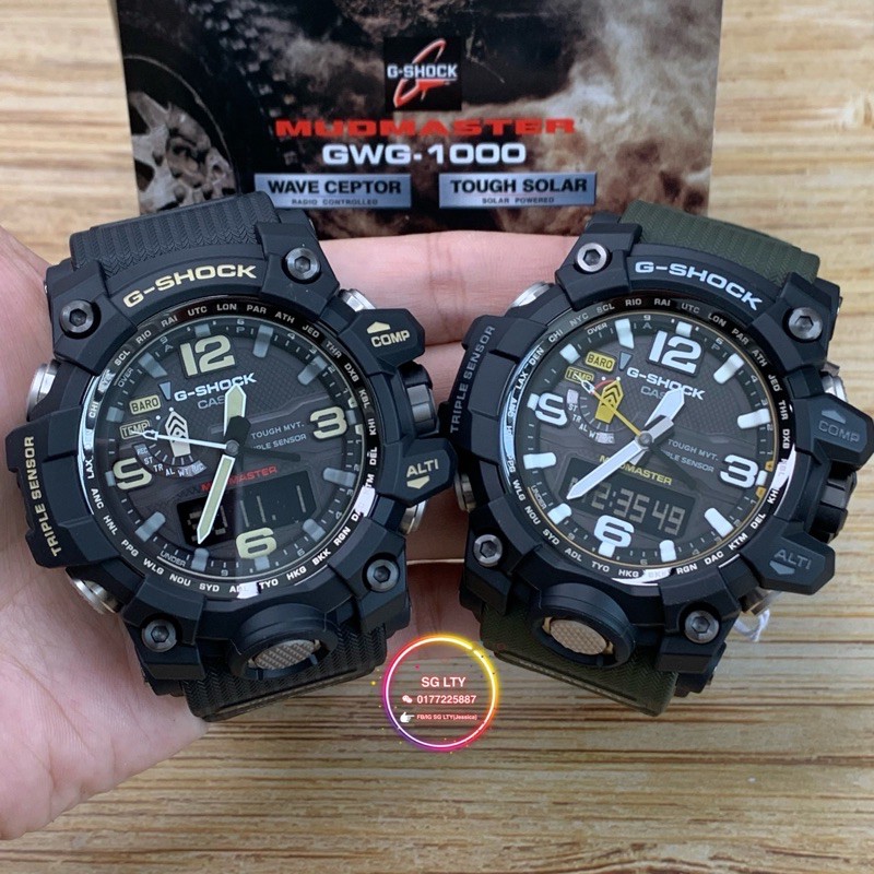 READY STOCK 100% ORIGINAL CASIO G-SHOCK GWG-1000-1A/GWG-1000-1A3