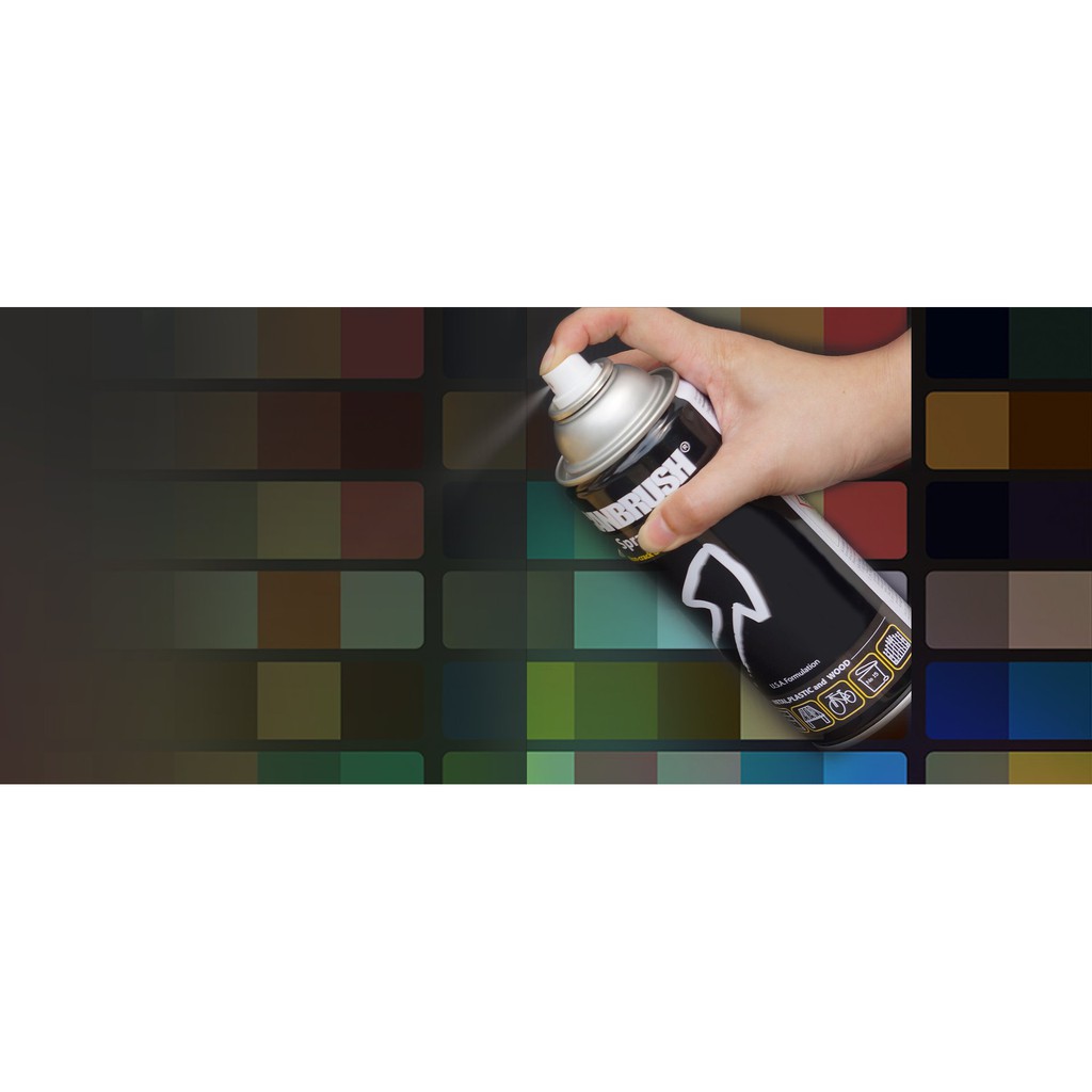 Canbrush Aerosol Spray Paint Interior Exterior For Metal Plastic Wood