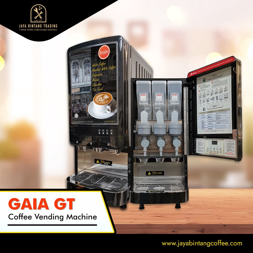 smart instant coffee machine-gaia gt