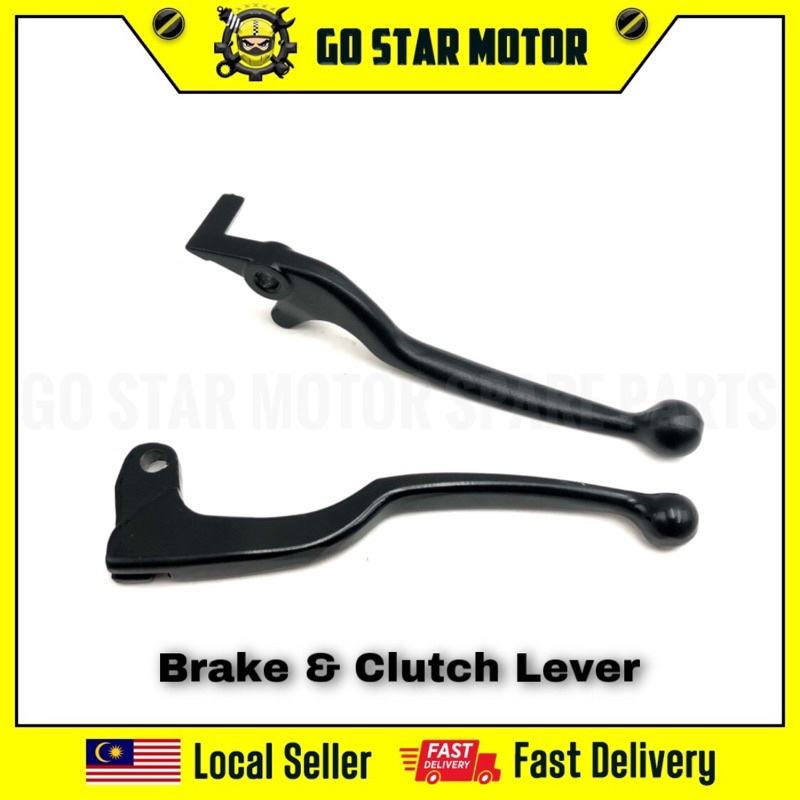ItalyRacing Black Matte Clutch Lever For Yamaha FZ RD SRX XJ YX 125-900cc - Left Side