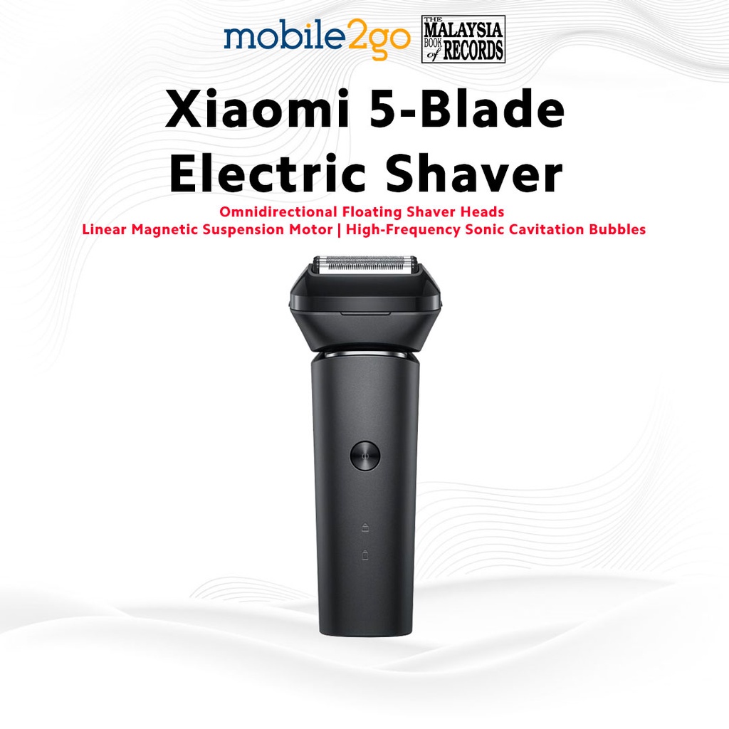 Xiaomi Mi 5-Blade Electric Shaver | Shopee Malaysia