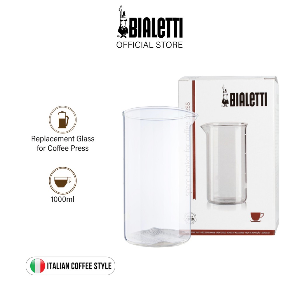 Replacement Glass Beaker for Bialetti Coffee Press Replacement Parts
