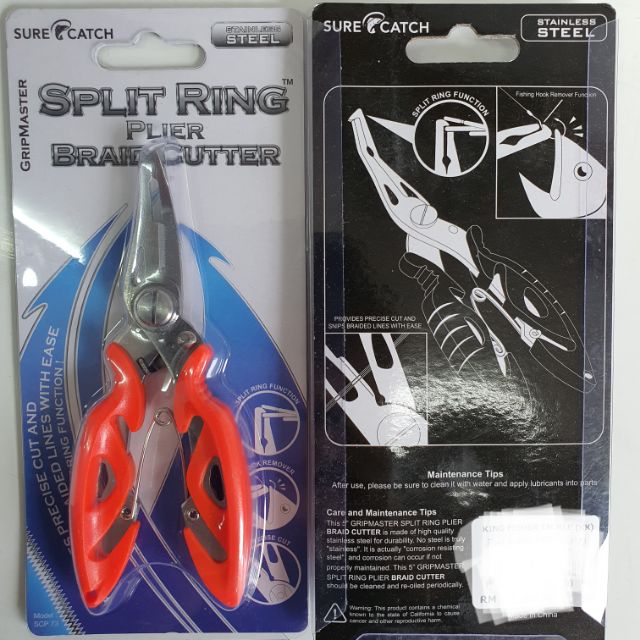 Surecatch Stainless Steel Fishing Split Rings